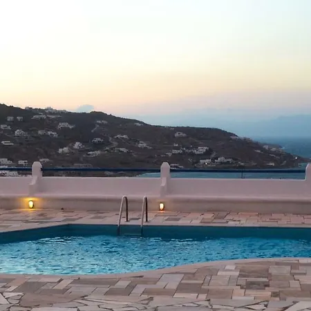 Complex Of Cycladic Traditional In Mykonos Ornos (Mykonos)
